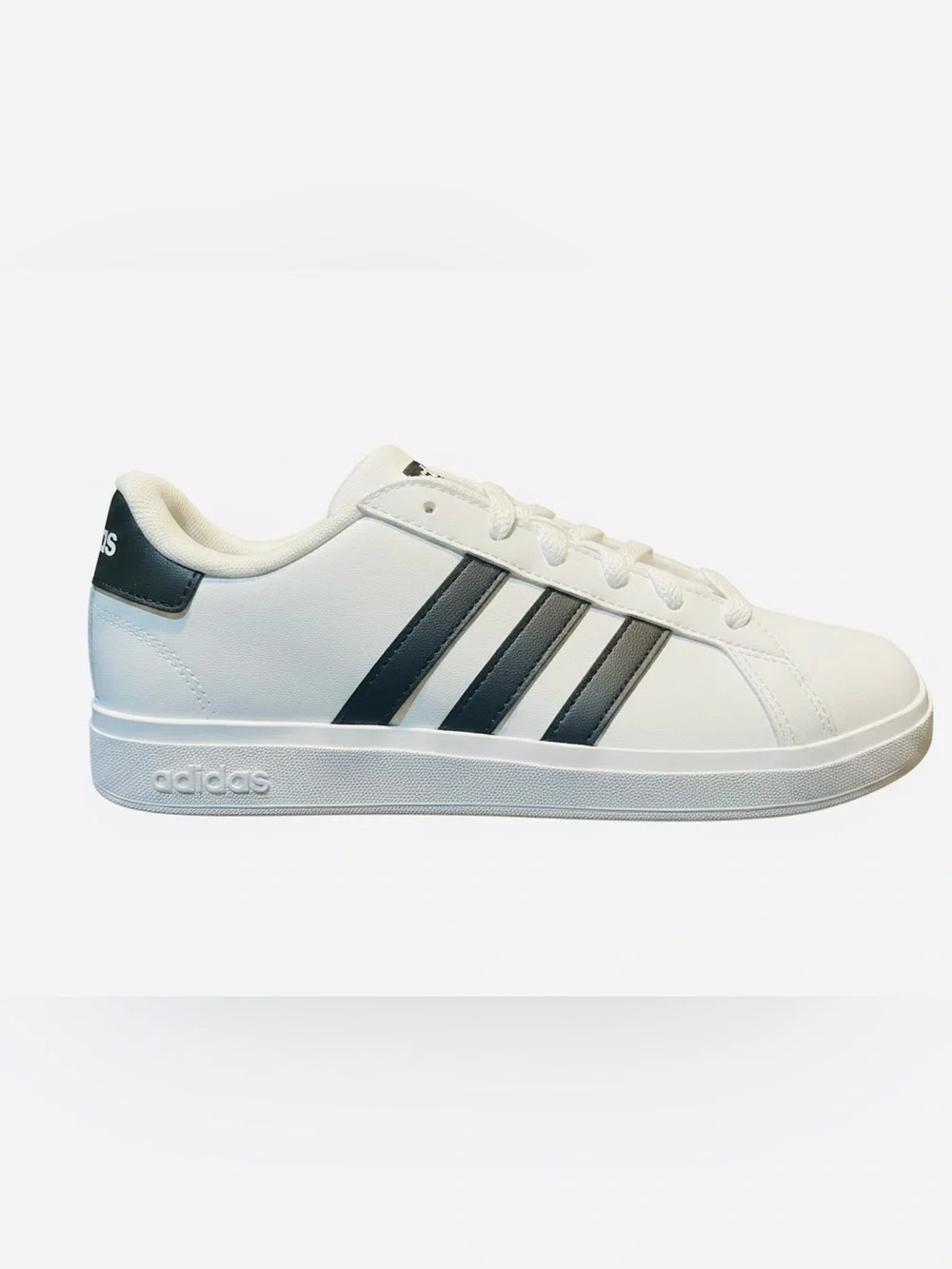 ADIDAS GRAND COURT 2.0 K Size 5Y NEW Cloud White/Core Black